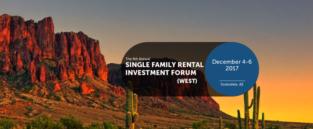 Single Family Rental Investment Forum